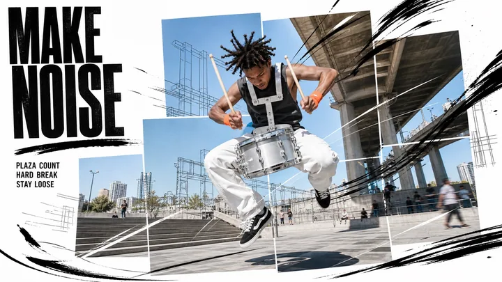 Kinetic Editorial Photo Collage