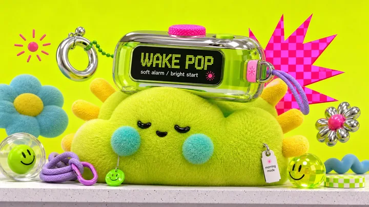 Neon Plush Gadget Pop 3D Style