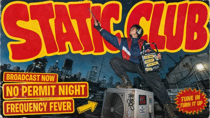 Red Yellow Grunge Skate Cover Style